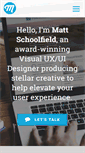 Mobile Screenshot of mschoolfielddesign.com